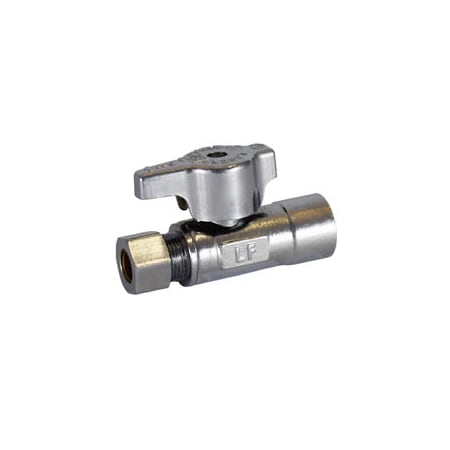 Legend Valve 1/2SWTX3/8OD T596 NL CHR STOP 114-713NL